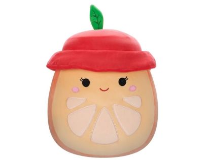 Plyšový mazlíček Squishmallows 30 cm Pomerančový plátek