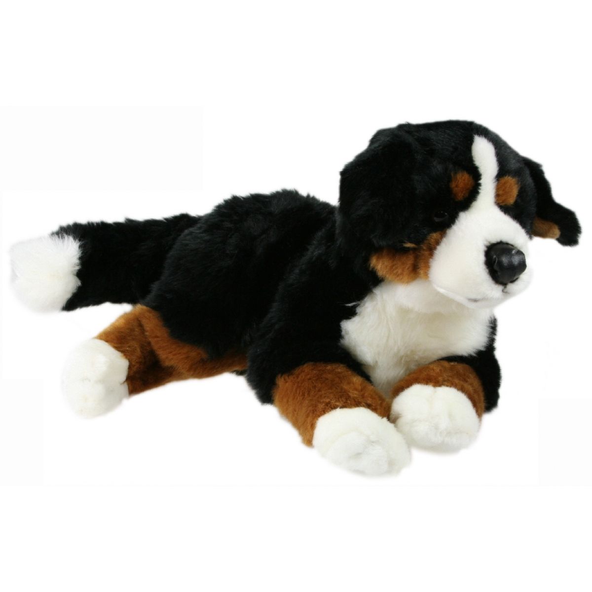 Plyšový pes bernský ležící 40 cm