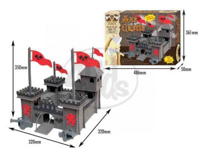 Mac Toys 03813 - Pěnové puzzle - hrad
