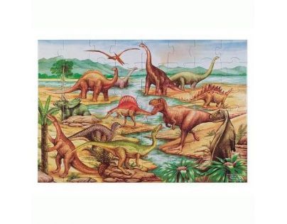 Melisa & Doug Podlahové puzzle Dinosaurus 48 dílků