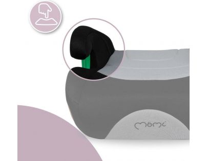 MoMi Venko Podsedák Isofix I-Size šedý