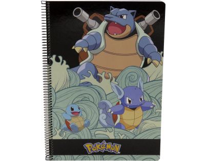 Epee Pokémon A4 blok kroužkový Squirtle