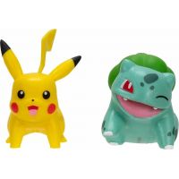 Orbico Pokémon akční figurky 2pack Pikachu a Bulbasaur