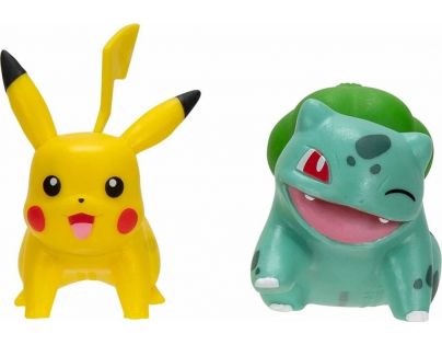 Orbico Pokémon akční figurky 2pack Pikachu a Bulbasaur