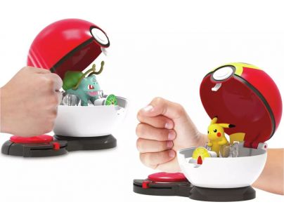Jazwares Pokemon Hra  Surprise Attack Pikachu vs Bulbasaur