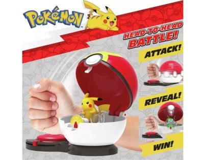 Jazwares Pokemon Hra  Surprise Attack Pikachu vs Bulbasaur