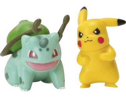 Jazwares Pokemon Hra  Surprise Attack Pikachu vs Bulbasaur