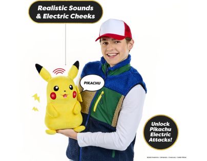 Pokémon Pikachu Puppetronic by RealFX Interaktivní plyšák