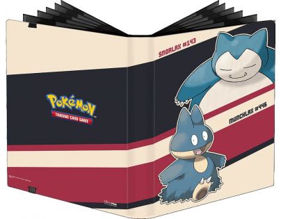 Pokémon Snorlax Munchlax Pro Binder album na 360 karet