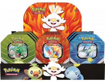 Pokémon TCG  Galar Partners Tin zelená