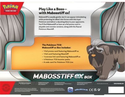 Pokémon TCG Mabosstiff ex Box