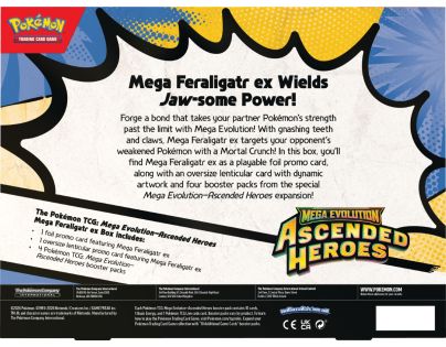 Pokémon TCG: ME02.5 Ascended Heroes - ex Box - Poškozený obal