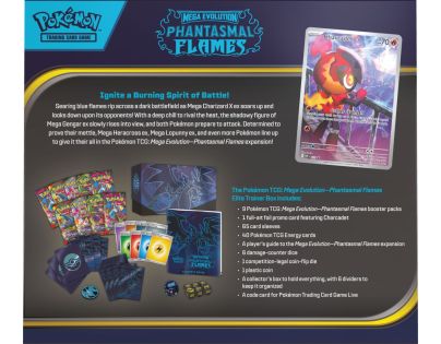 Pokémon TCG: ME02 Phantasmal Flames - Elite Trainer Box