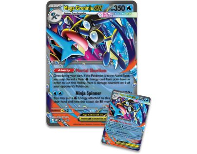 Pokémon TCG: Mega Greninja ex Premium Collection - Poškozený obal