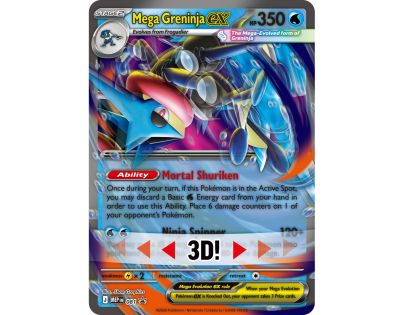 Pokémon TCG: Mega Greninja ex Premium Collection - Poškozený obal