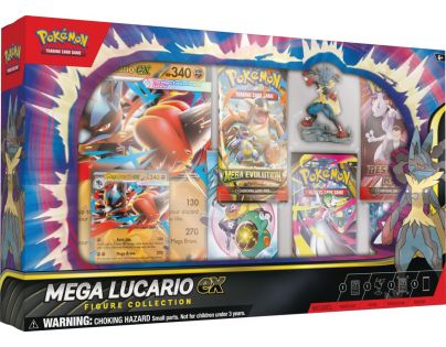 Pokémon TCG: Mega Lucario ex Figure Collection
