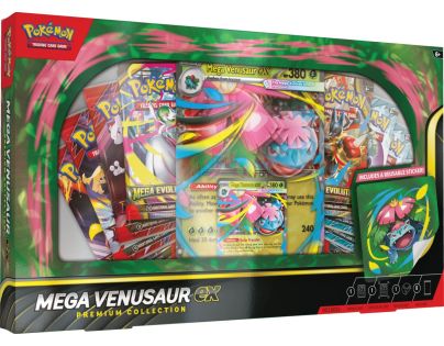 Pokémon TCG: Mega Venusaur ex Premium Collection - Poškozený obal