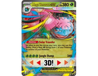 Pokémon TCG: Mega Venusaur ex Premium Collection - Poškozený obal