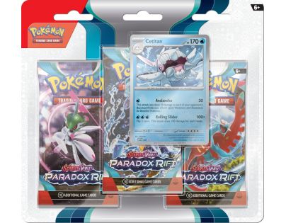 Pokémon TCG: Paradox Rift 3 Blister Booster Cetitan