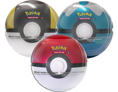 Pokémon TCG PokéBall Tin modrý