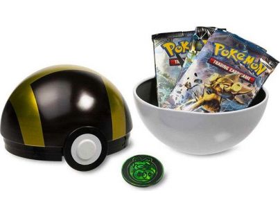 Pokémon TCG Poké Ball Tin SS 2021 zlatočerný