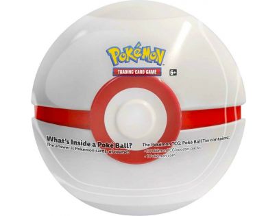 Pokémon TCG Poké Ball Tin SS 2021 bílý