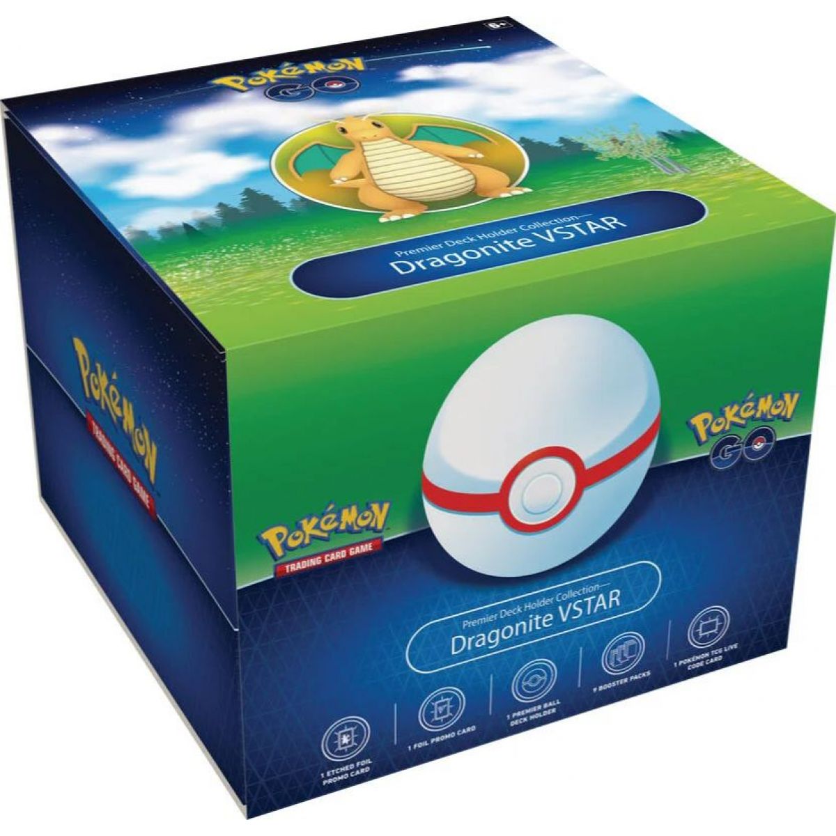 Pokémon TCG: Pokémon GO Premier Deck Holder Collection - Dragonite VSTAR