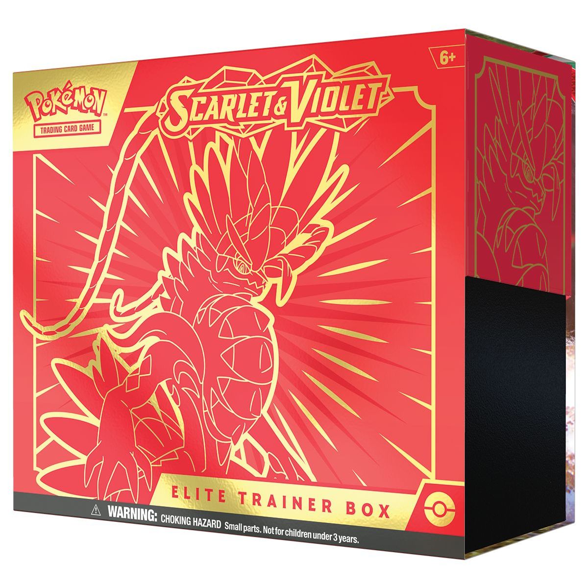 Pokémon TCG: Scarlet & Violet 01 - Elite Trainer Box červený