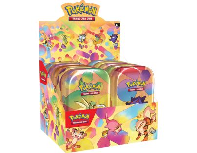 Pokémon TCG: Scarlet & Violet 151 Mini Tins Meowth & Hitmonchan - Poškozený obal