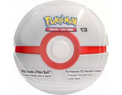 Pokémon TCG: September Pokeball Tin bílý