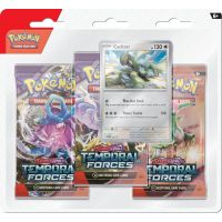 Pokémon TCG: SV05 Temporal Forces 3 Blister Booster Cyclizar