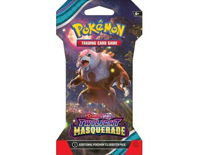 Pokémon TCG: SV06 Twilight Masquerade 1 Blister Booster č. 1