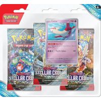 Pokémon TCG: SV07 Stellar Crown 3 Blister Booster Latias