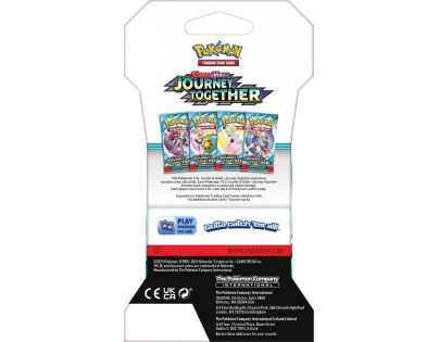 Pokémon TCG: SV09 Journey Together - 1 Blister Booster