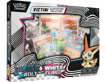 Pokémon TCG: SV10.5 - Unova Victini Illustration Collection - Poškozený obal
