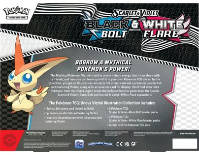Pokémon TCG: SV10.5 - Unova Victini Illustration Collection - Poškozený obal
