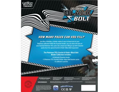 Pokémon TCG: SV10.5 Black Bolt - Binder Collection