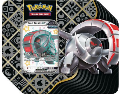Pokémon TCG: SV4.5 Paldean Fates Premium Tin Iron Treads