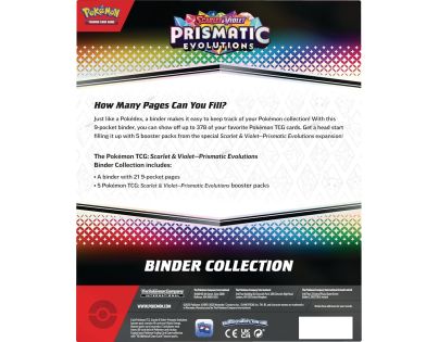 Pokémon TCG: SV8.5 Prismatic Evolutions Binder Collection