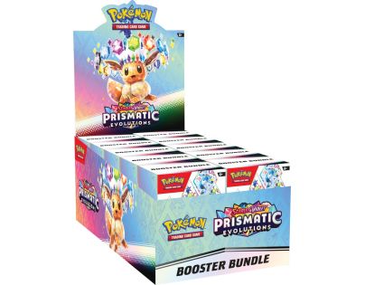Pokémon TCG: SV8.5 Prismatic Evolutions - Booster Bundle Display