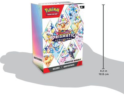 Pokémon TCG: SV8.5 Prismatic Evolutions - Booster Bundle Display