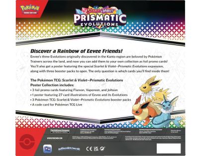 Pokémon TCG: SV8.5 Prismatic Evolutions - Poster Collection