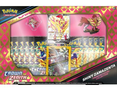 Pokémon TCG: Sword and Shield 12.5 Crown Zenith Premium Figure Collection Shiny Zamazenta