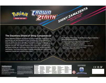 Pokémon TCG: Sword and Shield 12.5 Crown Zenith Premium Figure Collection Shiny Zamazenta