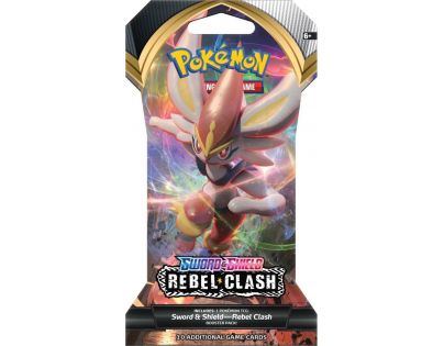 Pokémon TCG  SWSH02 Rebel Clash 1 Blister Booster č.4