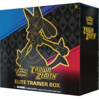 Pokémon TCG Sword and Shield Crown Zenith Lucario Elite trainer box