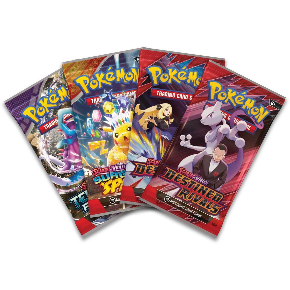 Pokémon JCC: Scatola Team Rocket Con Carta Promo Mewtwo-ex E 4 Booster