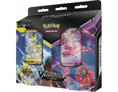 Pokemon Deoxys vs. Zeraora V Battle Deck Bundle