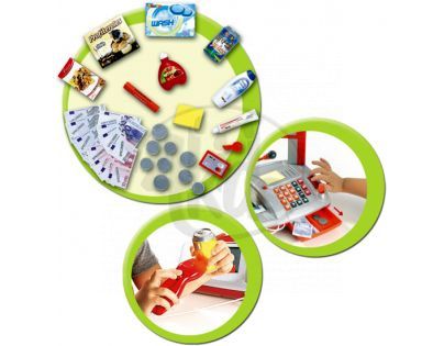 Smoby 024123 - Pokladna se čtečkou karet