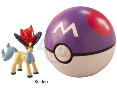 Pokémon Pokéball s figurkou - Keldeo